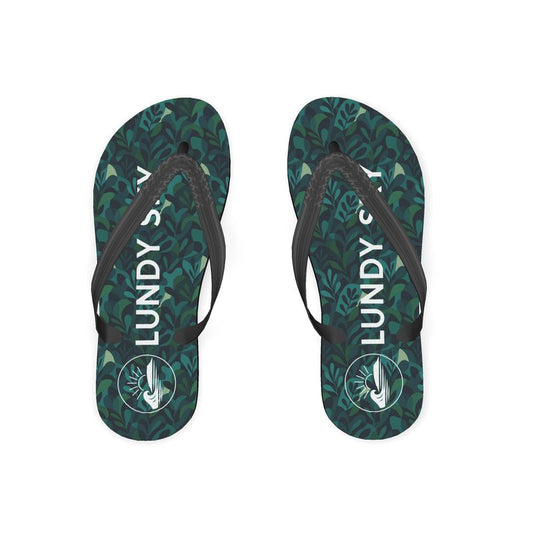 The Leaf Thongs - Printed Flip Flops